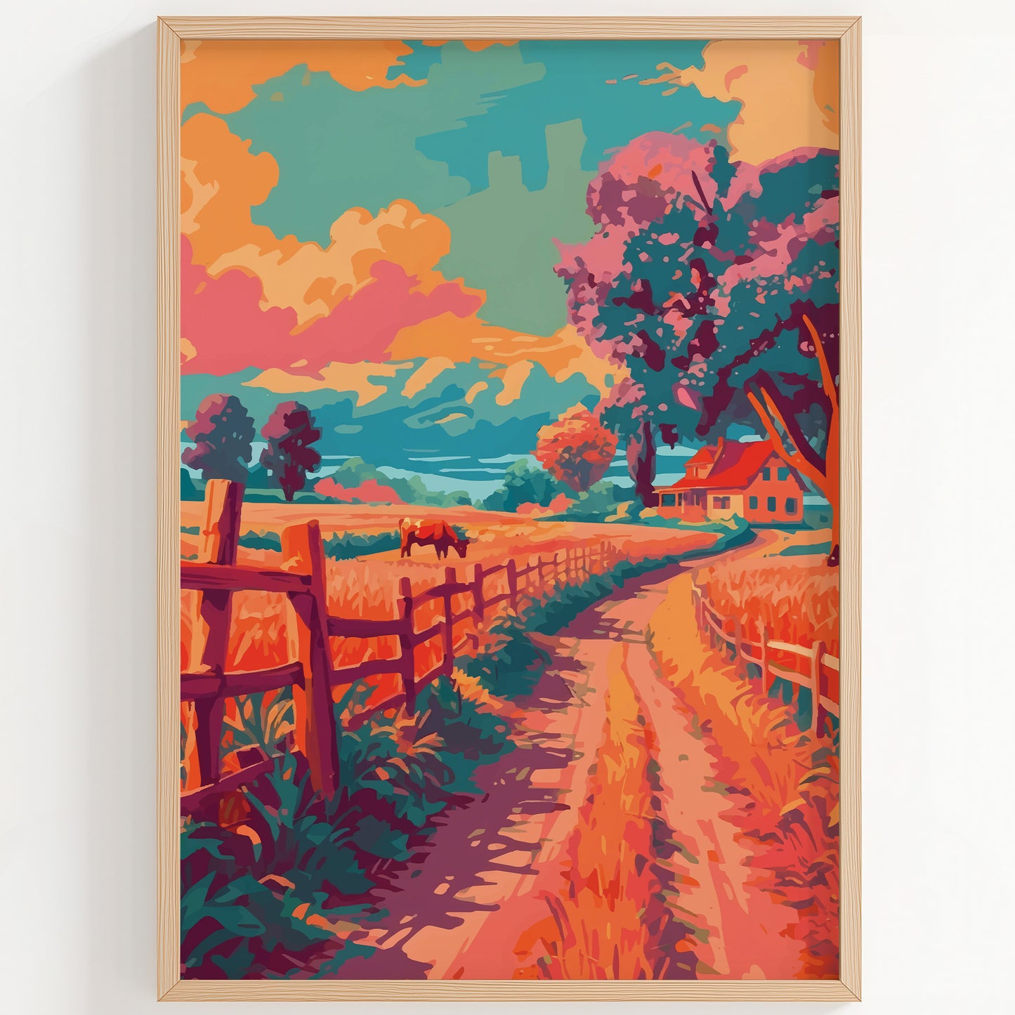 The Sweet Countryside Life Print