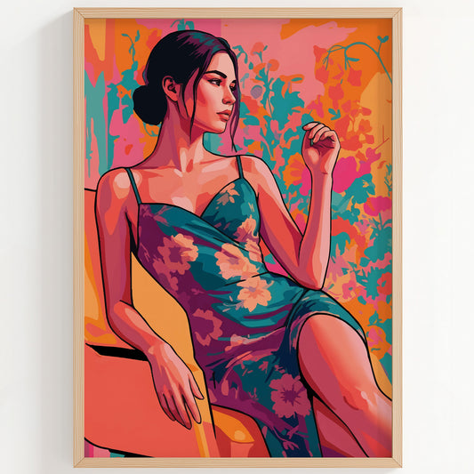 Floral Beauty Print