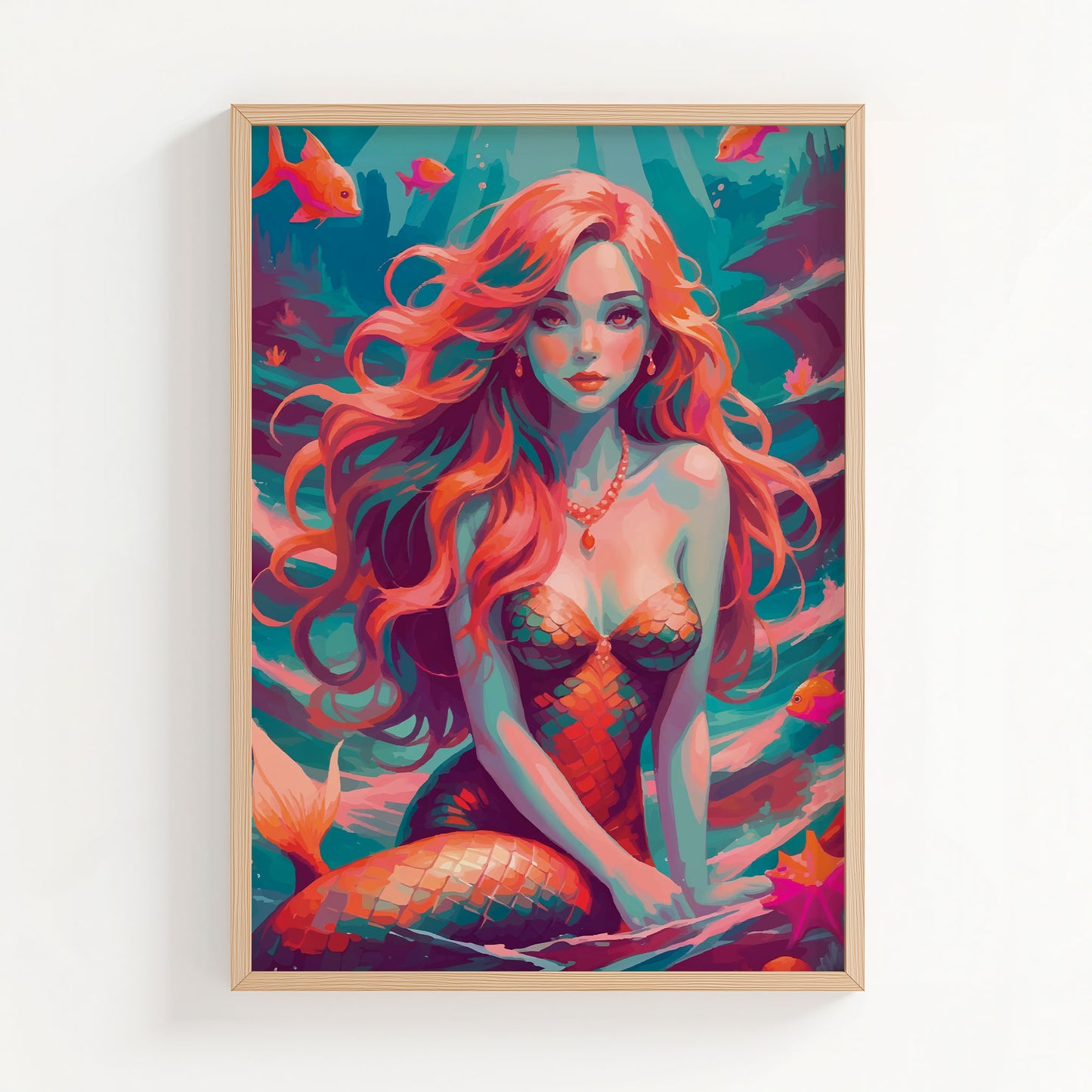 Sea Beauty - Mermaid Print