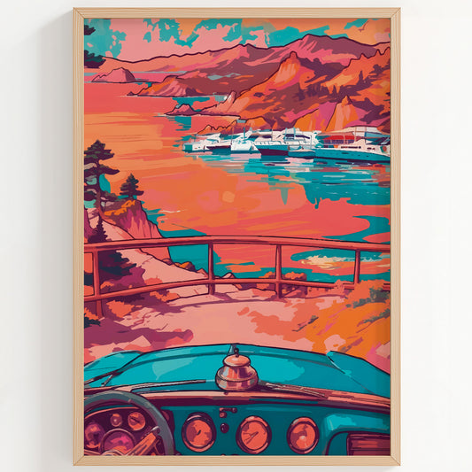 Road to the Ocean Print
