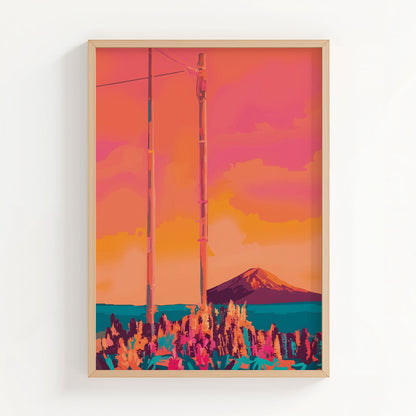 Simple Landscape Print