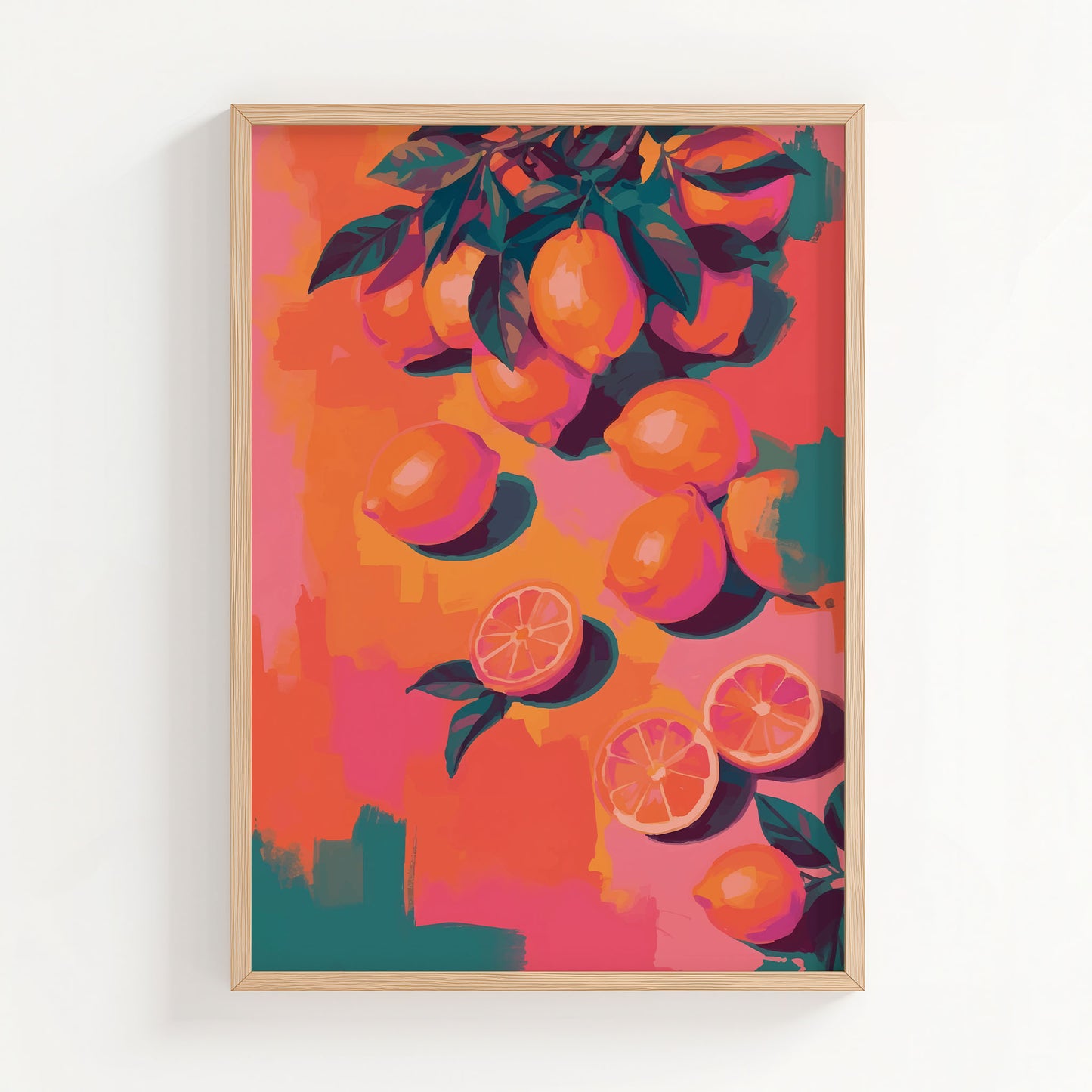 Lemon Branch Print