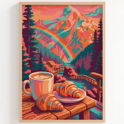 Mountain Breakfast Print