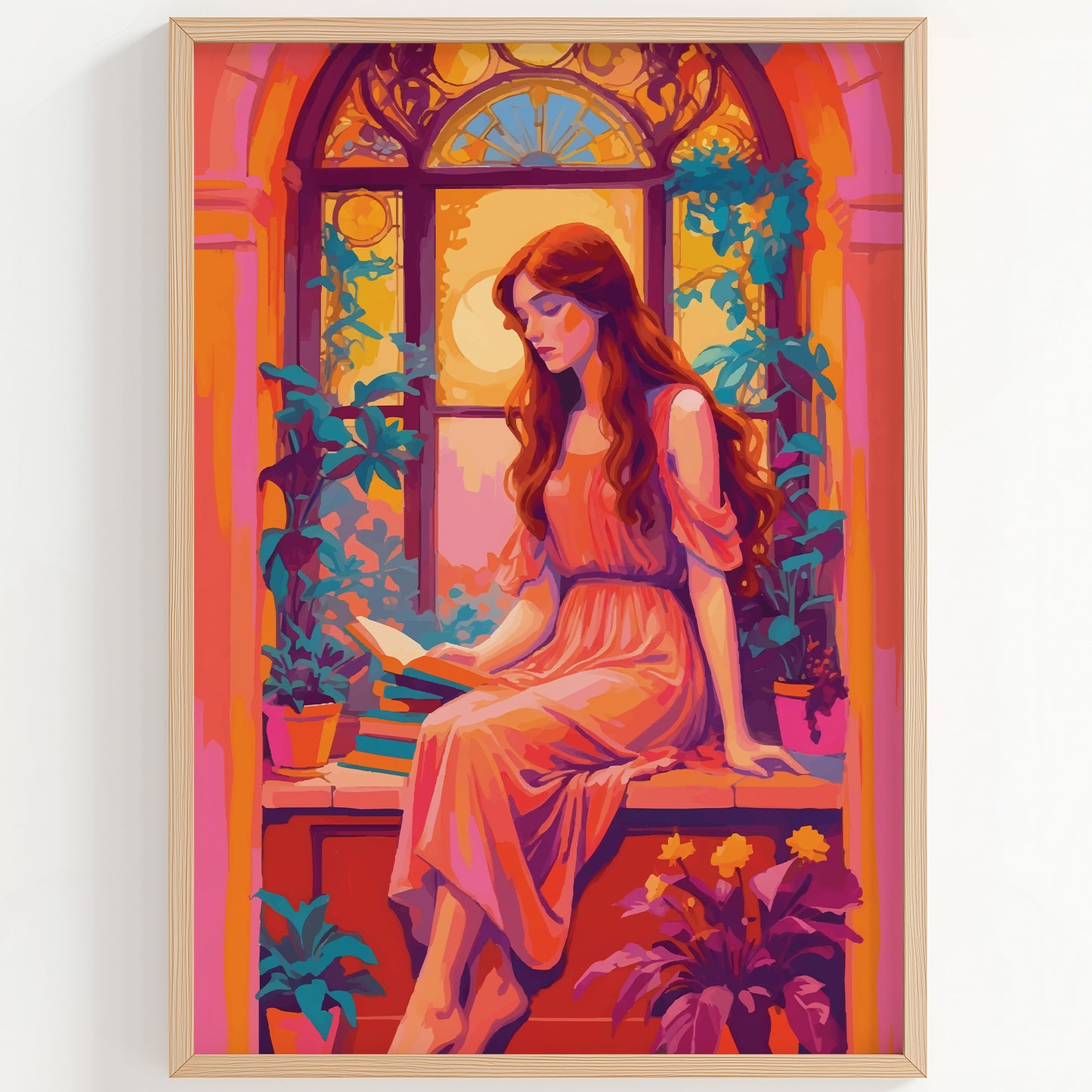 The Reading Corner Print