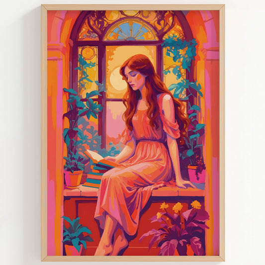 The Reading Corner Print