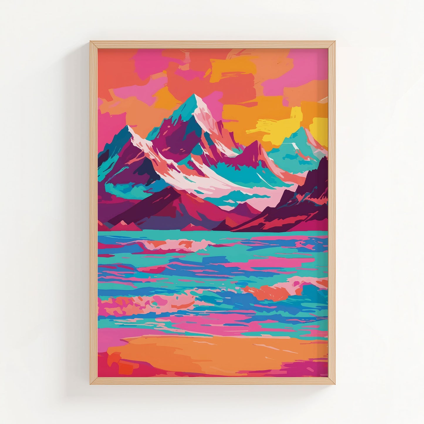 Mountain Beach Print