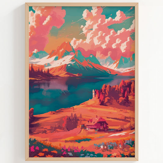 Valley of Peace Print
