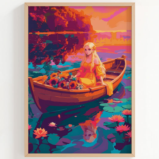 Lake Goddess Print