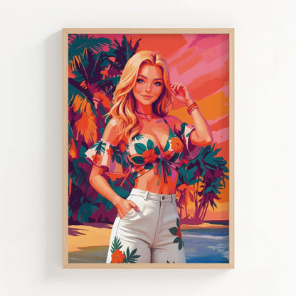 Too Hot to Explain Print