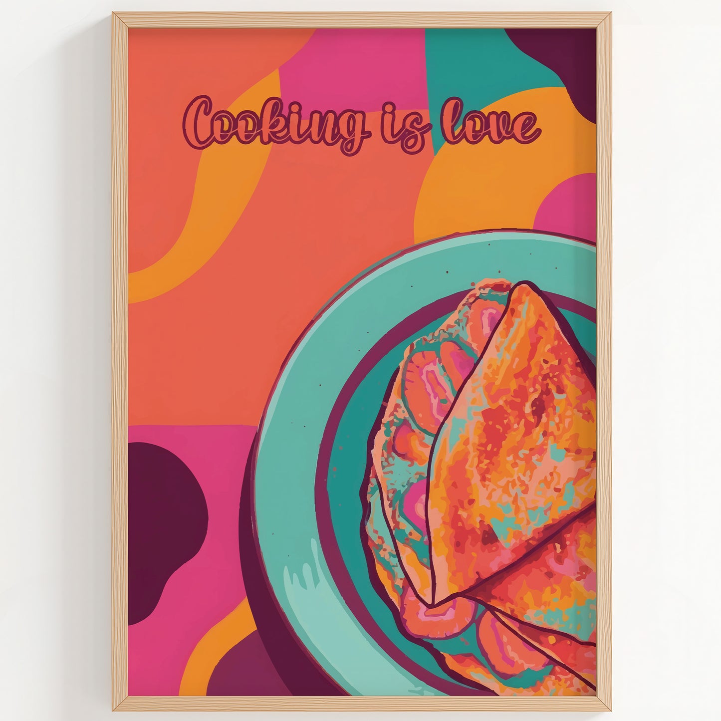 Cooking Is Love Print
