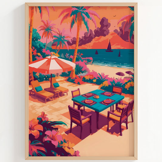 Tropical Oasis Print