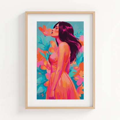 Whispers of Flowers Print