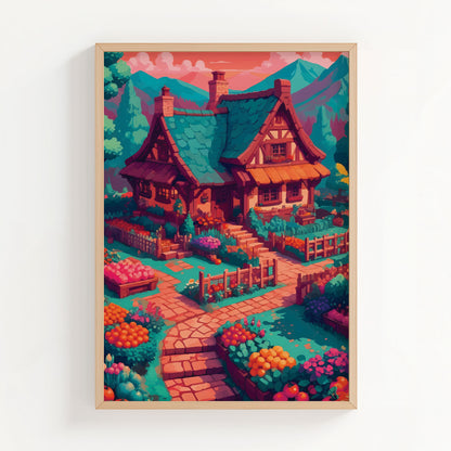 Cottage Garden Print