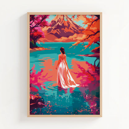 Blossom Lake Print