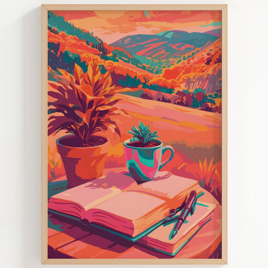Peaceful Reading Print
