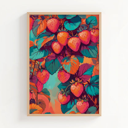 Sweet Strawberries Print