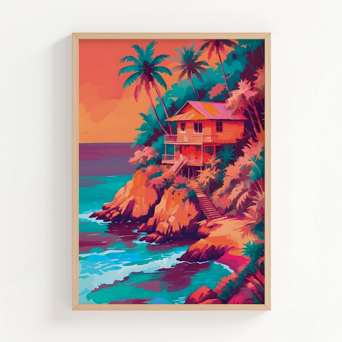 Seaside Home Print
