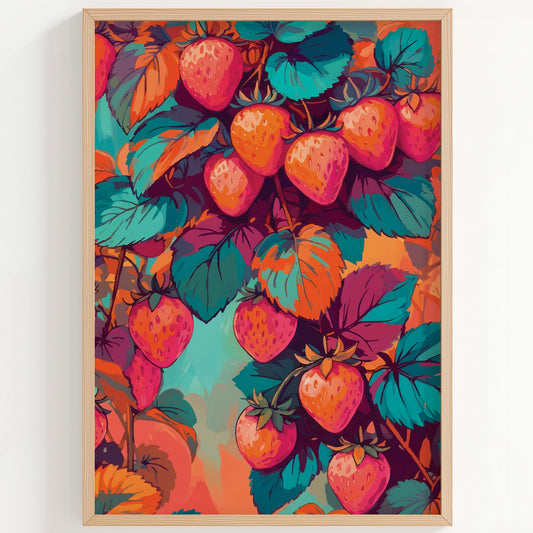 Sweet Strawberries Print
