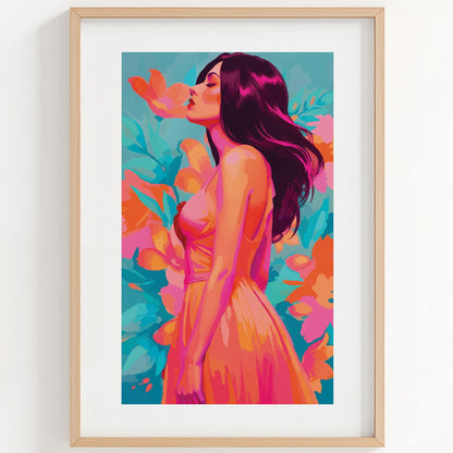 Whispers of Flowers Print