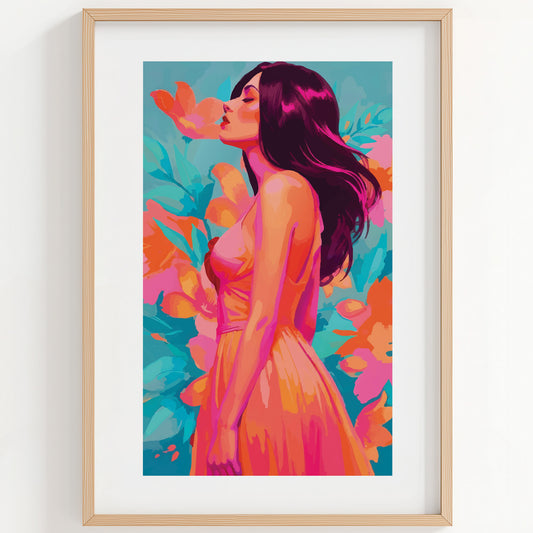 Whispers of Flowers Print