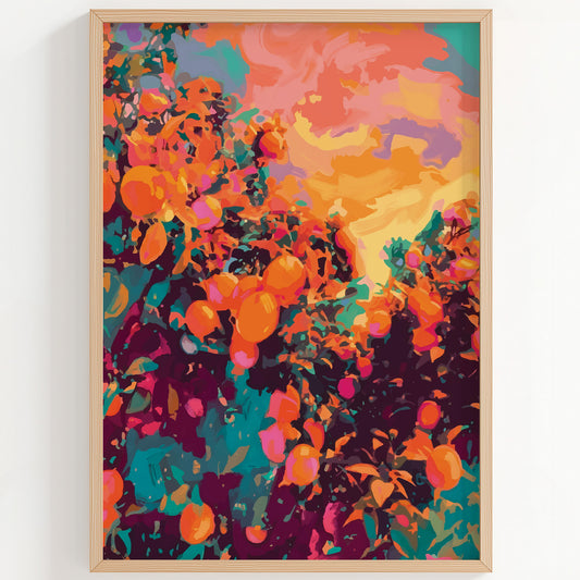 Tangerines Print