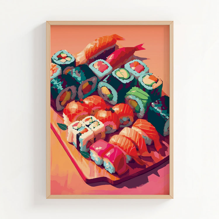Sushi Delight Print