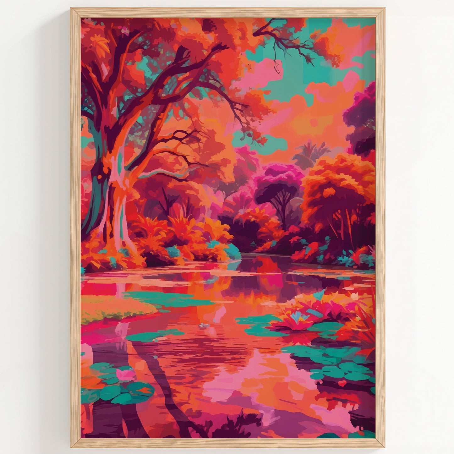 Lily Pad Haven Print