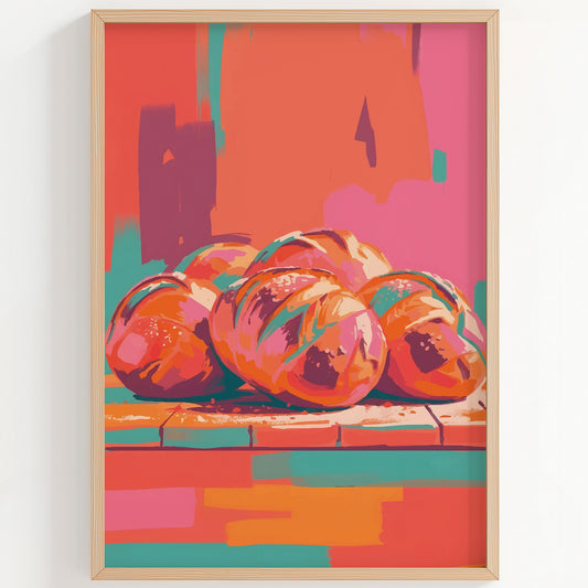 Farmhouse Fresh Bread Print