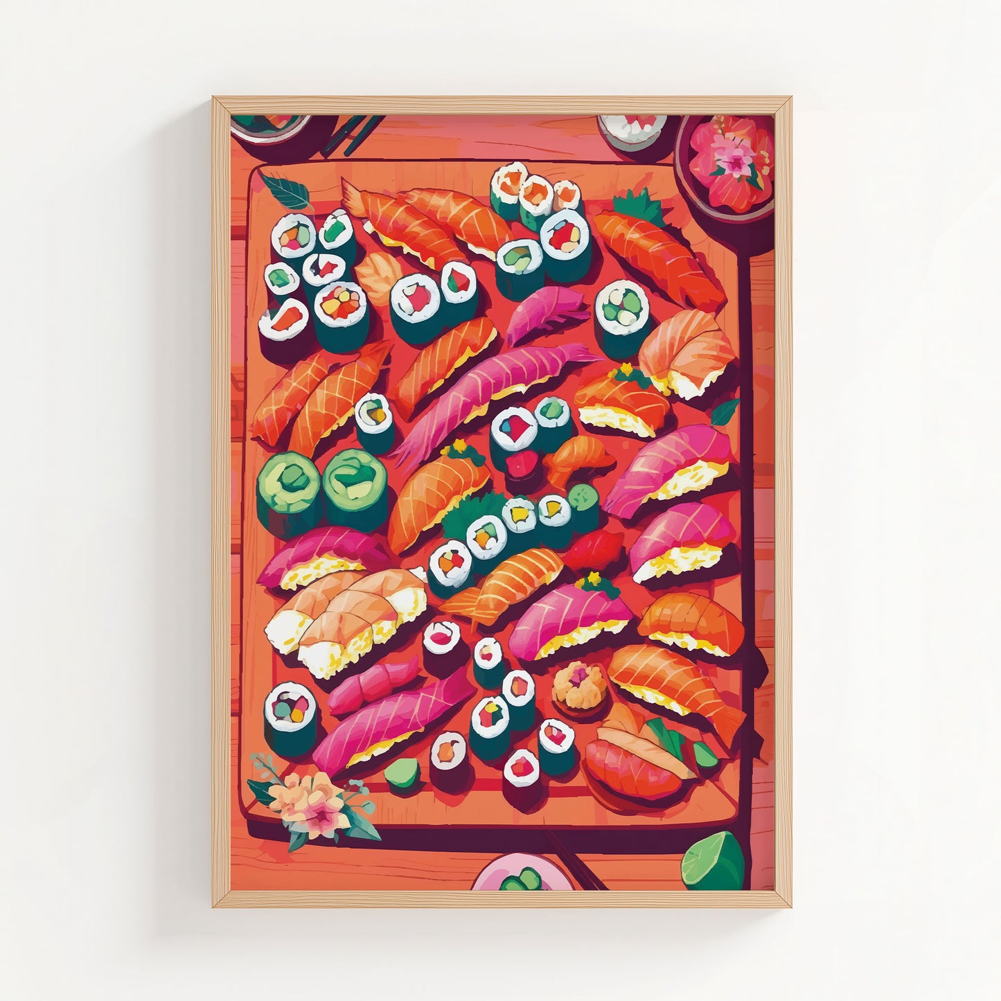 Gourmet Sushi Feast Print