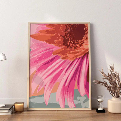 Pink Flowers Wall Art - SweetPixelCreations