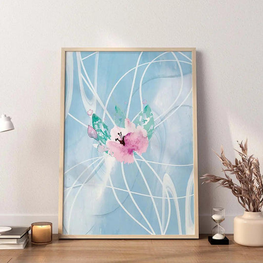 Watercolor Floral Wall Art - SweetPixelCreations