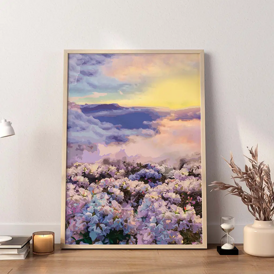 Flowers Valley Painting - SweetPixelCreations